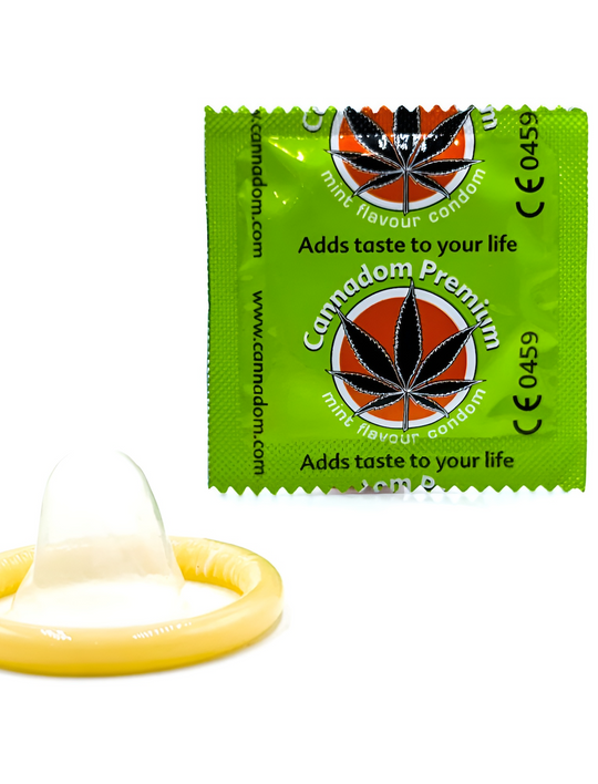 10 x Kondome mit Cannabisgeschmack